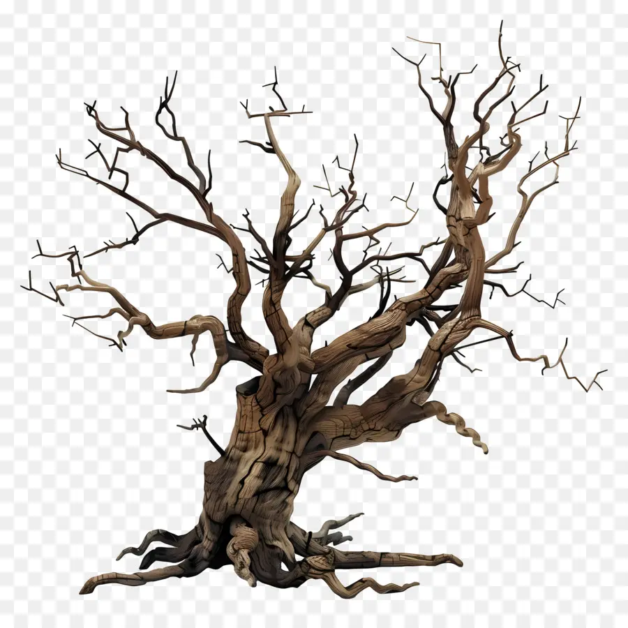 árbol Muerto，árbol Retorcido PNG