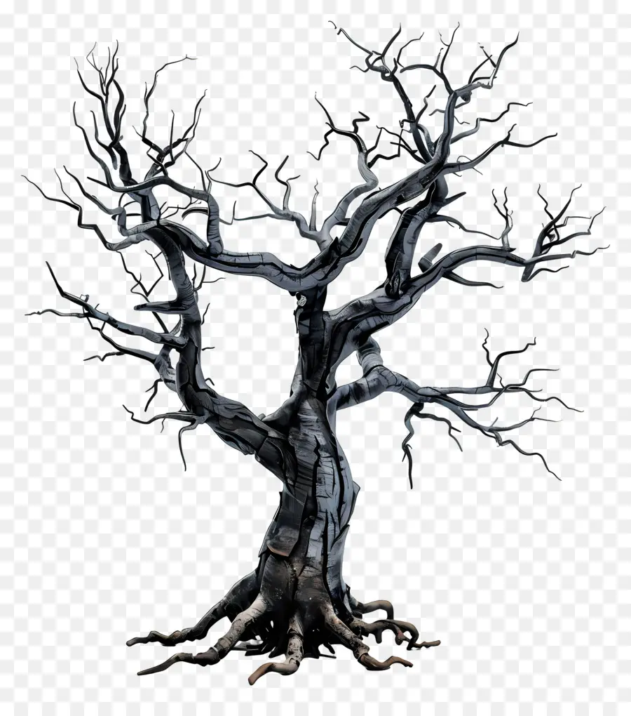 árbol Muerto，árbol Retorcido PNG