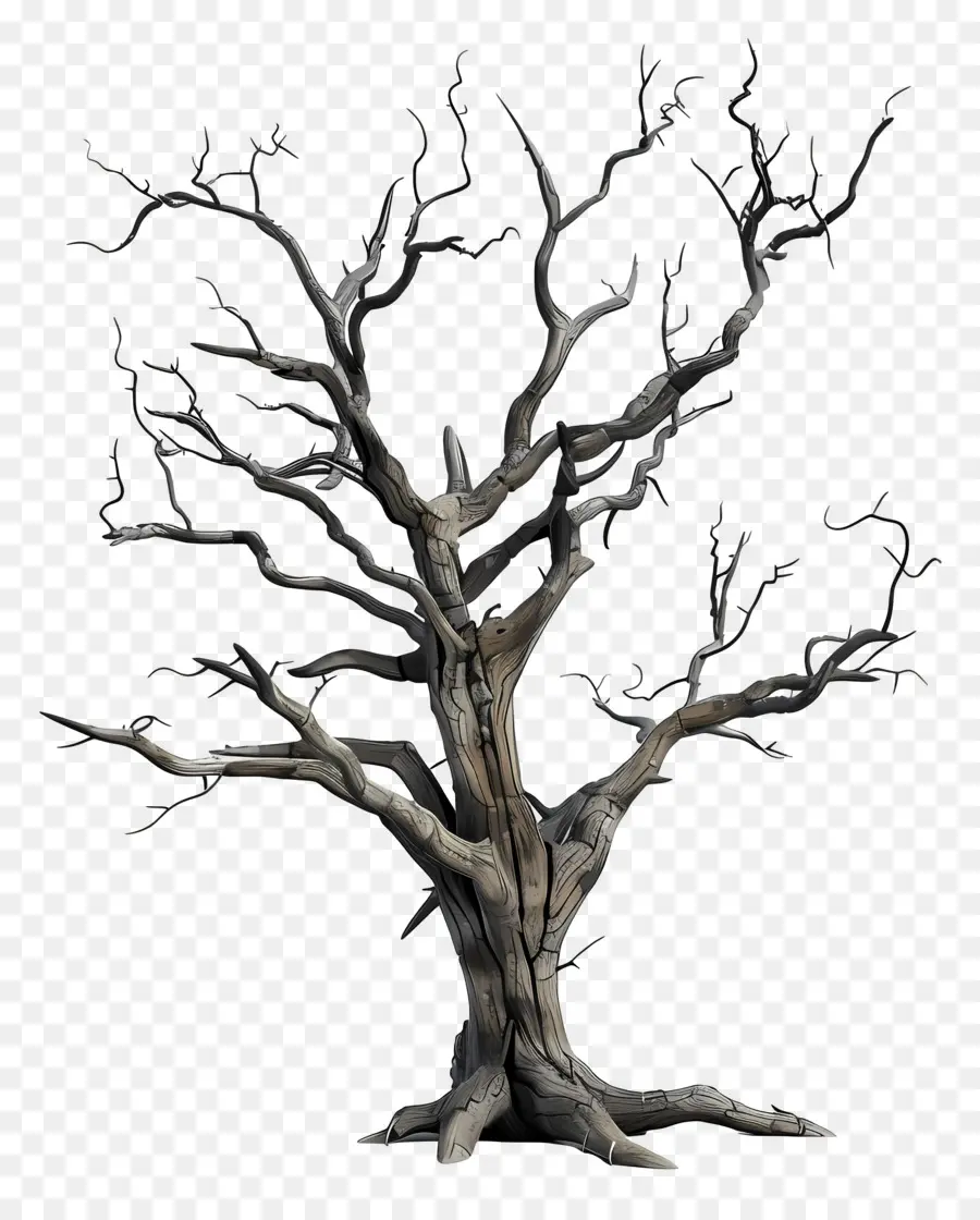 árbol Muerto，árbol Retorcido PNG