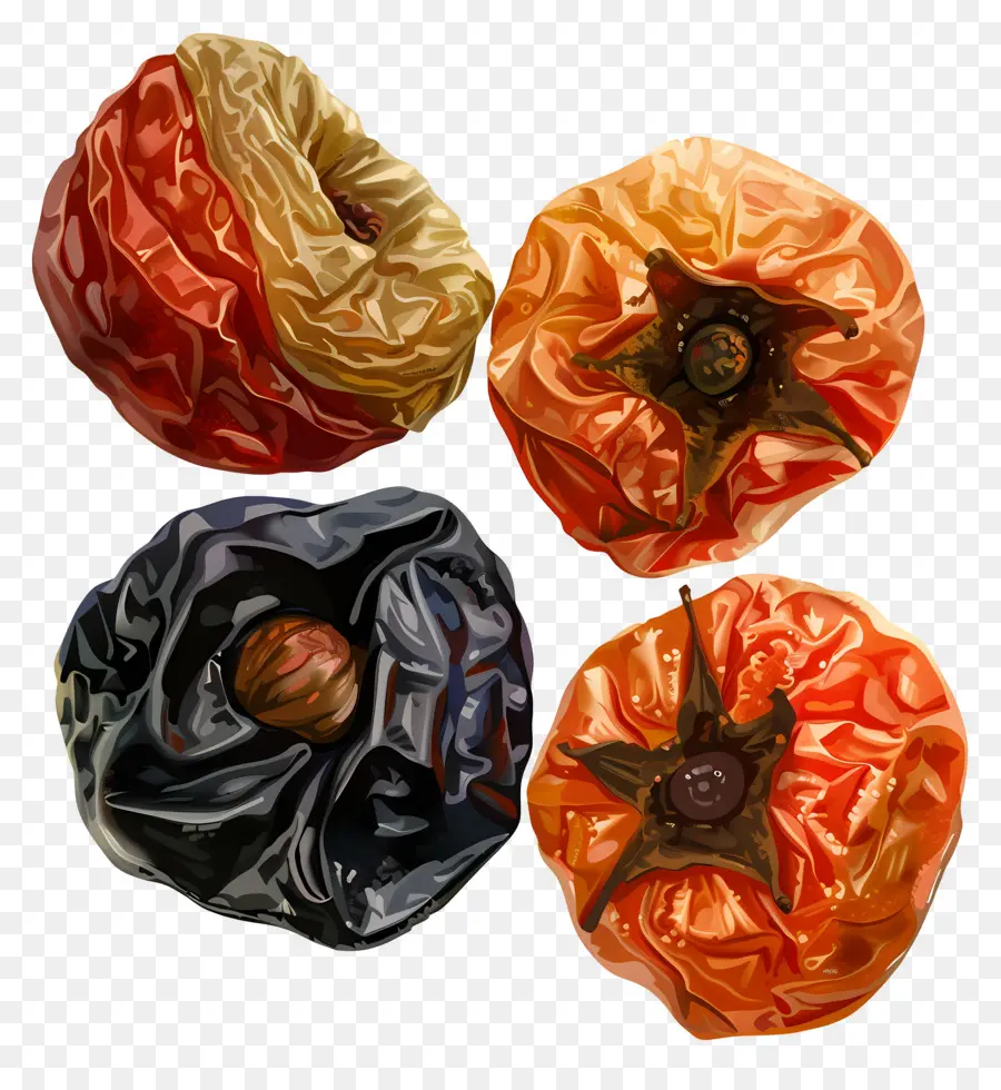 Frutos Secos，Frutas Arrugadas PNG