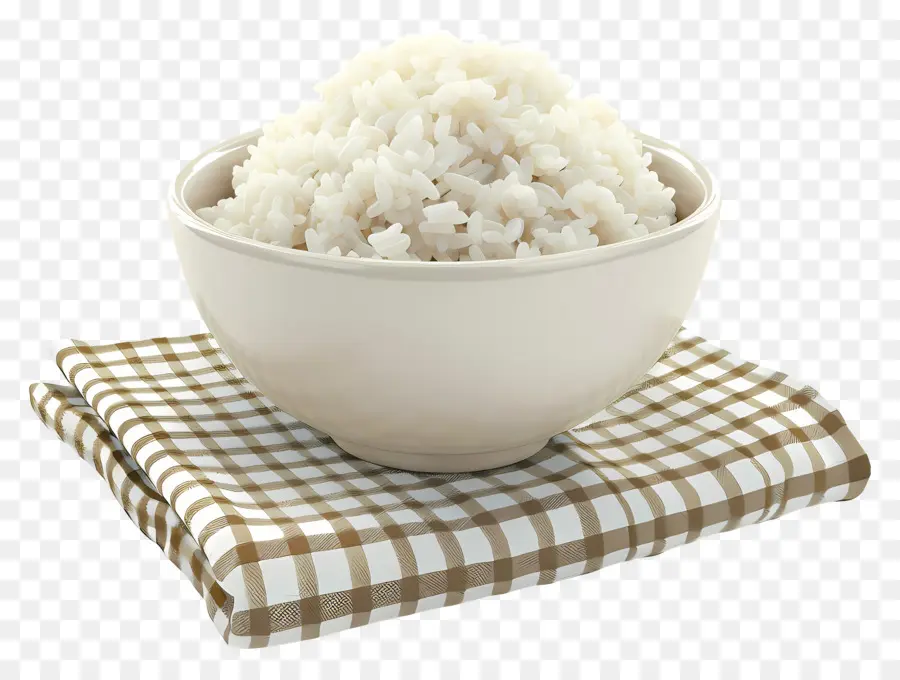 Tazón De Arroz，Arroz Blanco PNG