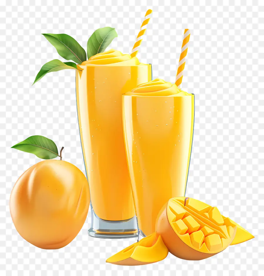 Batidos De Mango，Jugo De Mango PNG