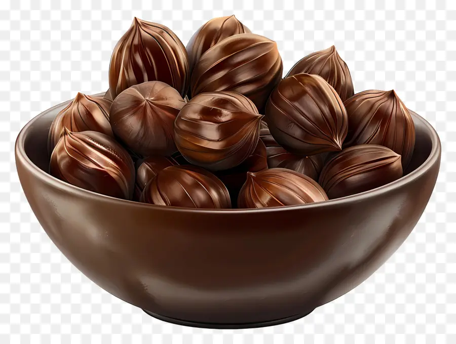 Castañas，Trufas De Chocolate PNG