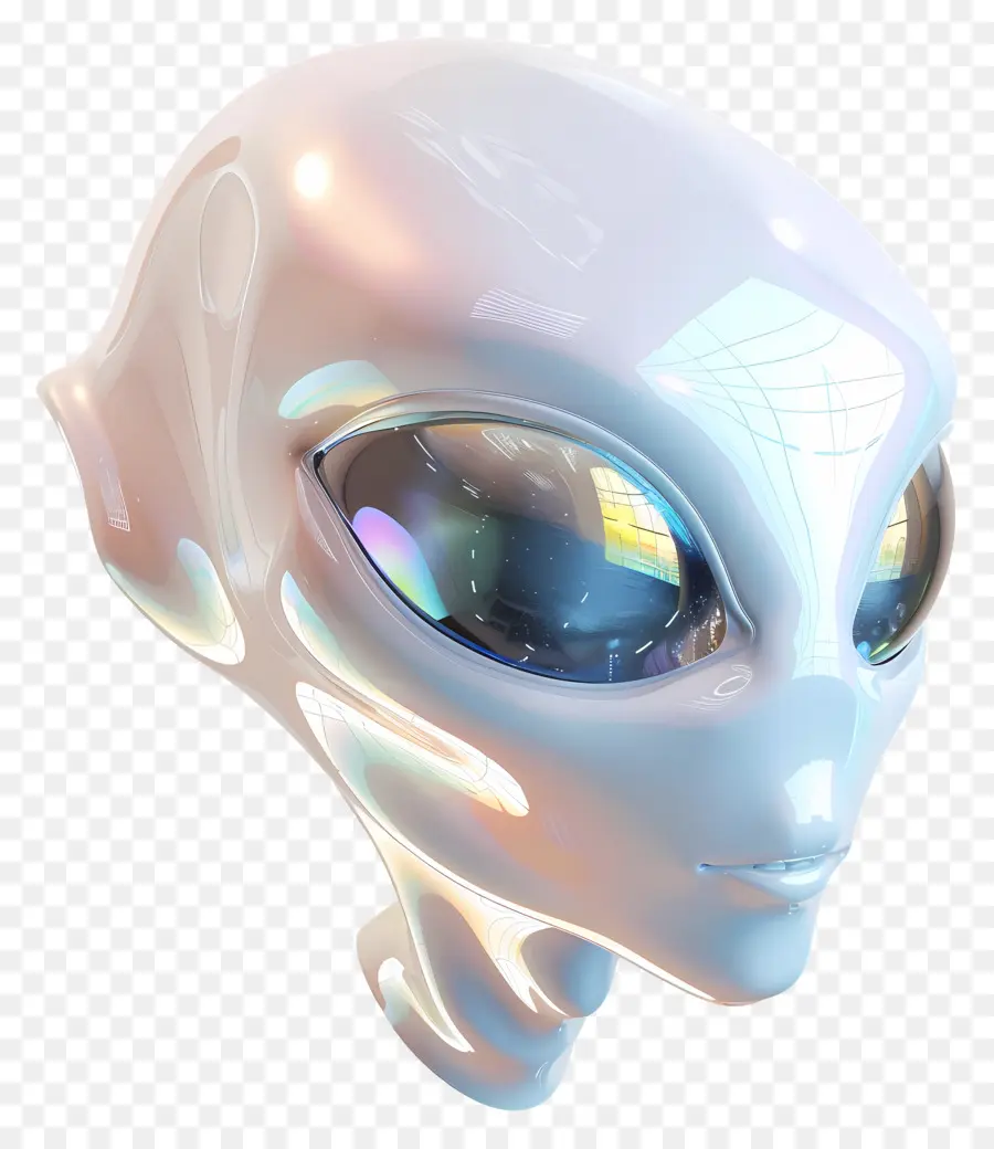 Cabeza Alienígena，Extraterrestre PNG