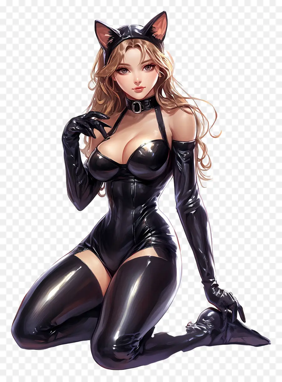 Chica Gato，Catwoman PNG