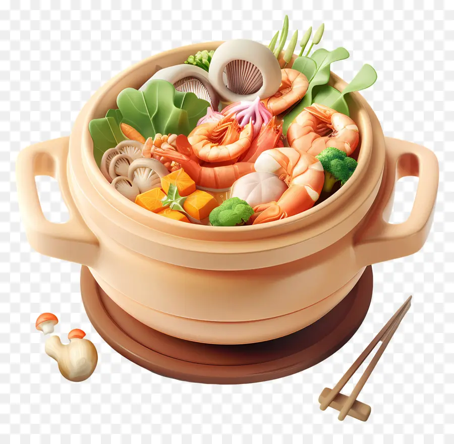 Olla Caliente，Sopa PNG