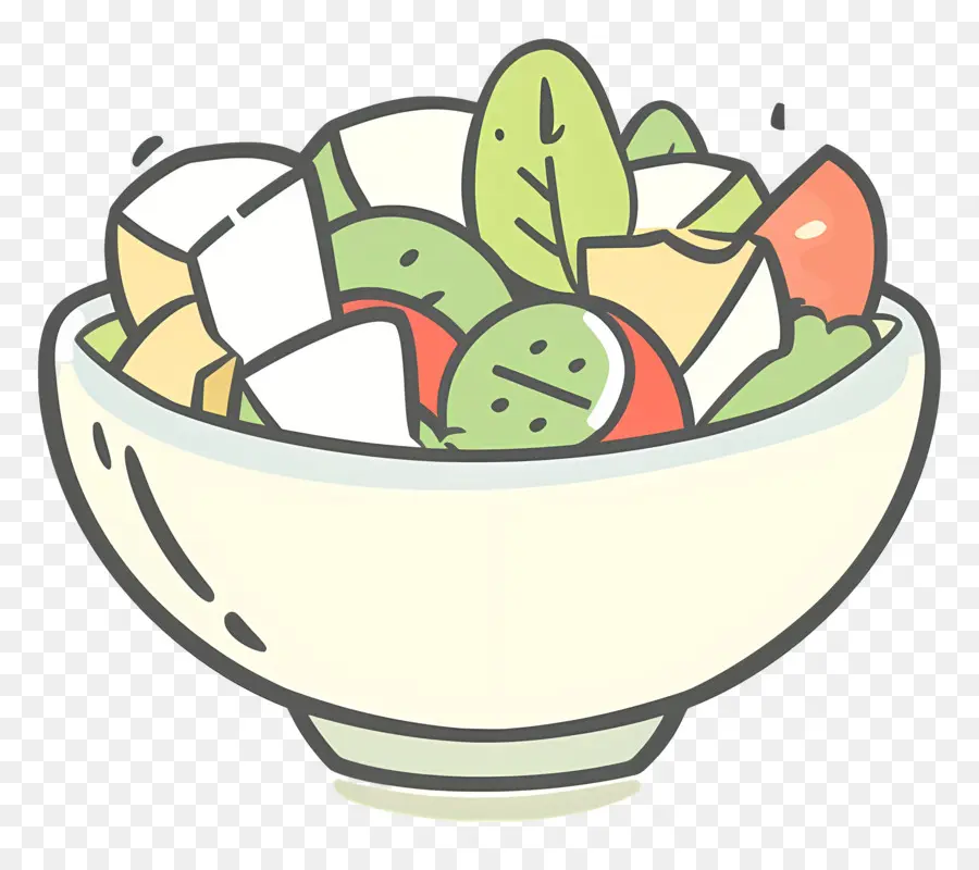 Ensalada Waldorf，Ensaladera PNG