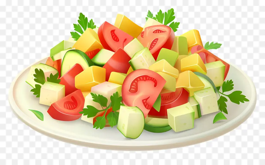 Ensalada Waldorf，Ensalada PNG