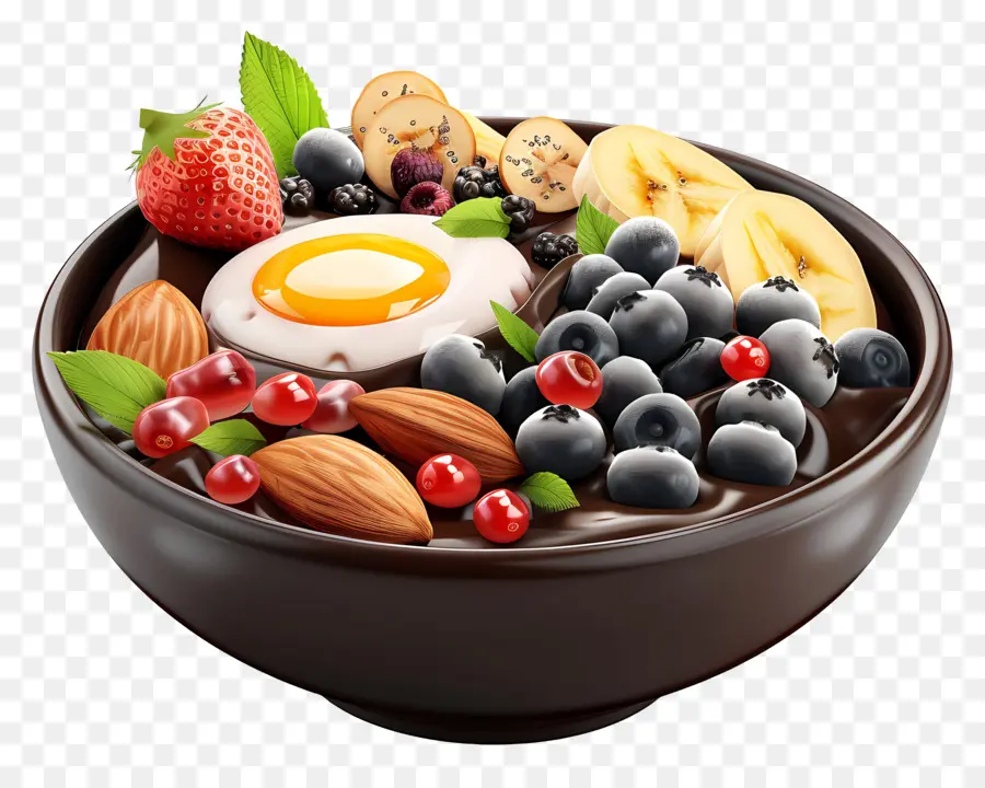 Tazón De Desayuno，Frutero PNG