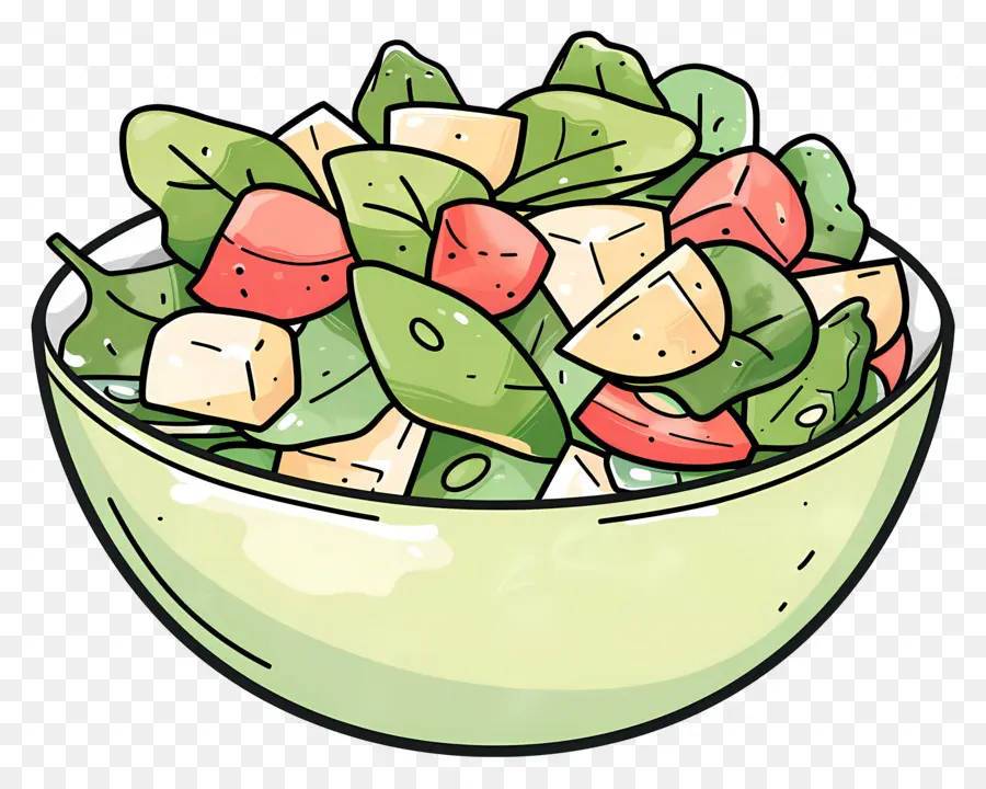 Ensalada Waldorf，Ensaladera PNG