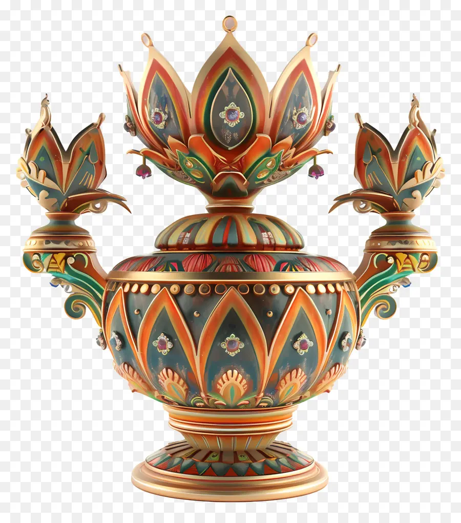 Puya Kalash，Florero Decorativo PNG