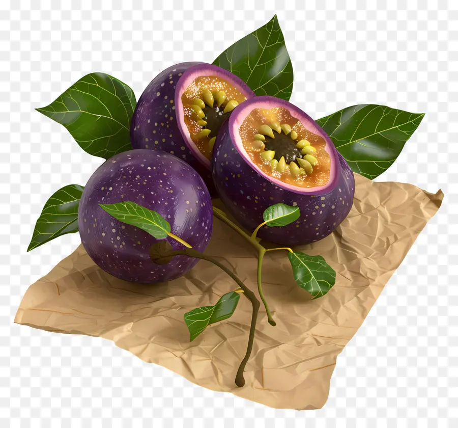 Granadilla，Frutas De La Pasión PNG