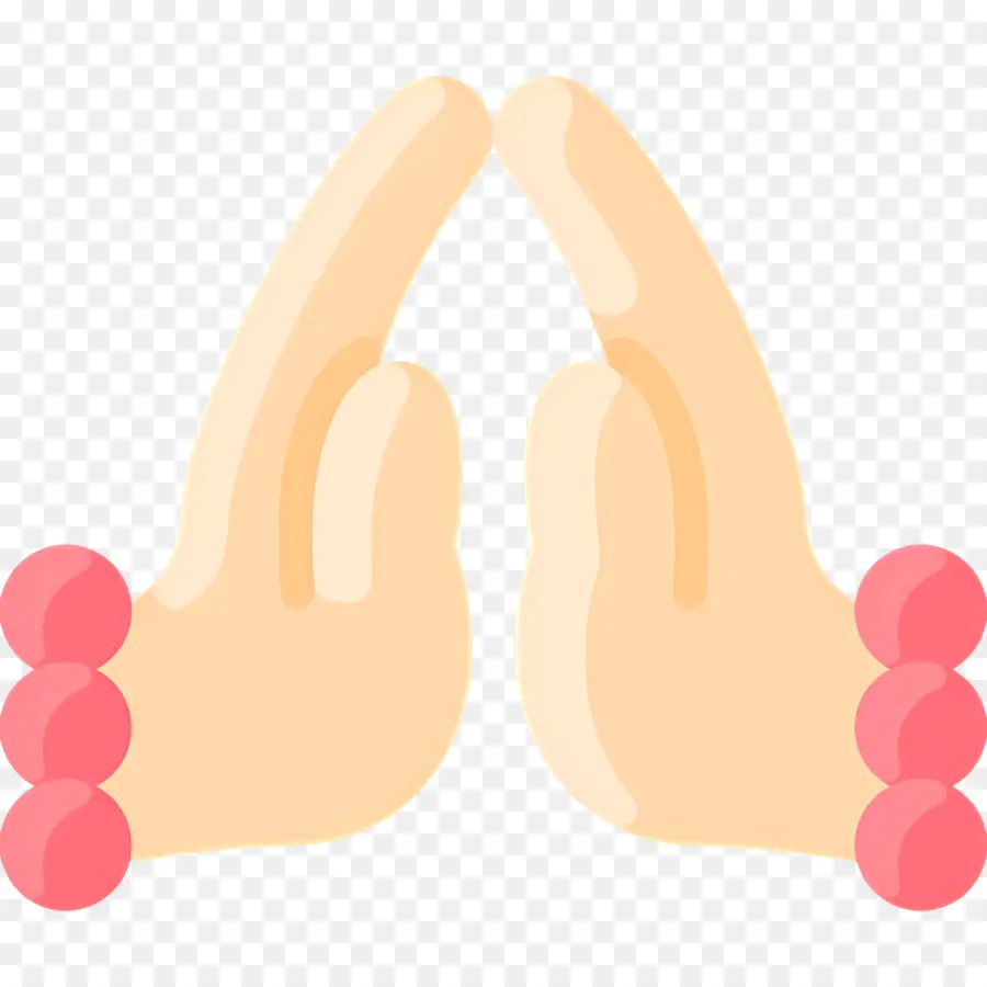 Namaste，Manos Orando PNG