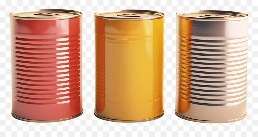 Alimentos Enlatados，Latas PNG