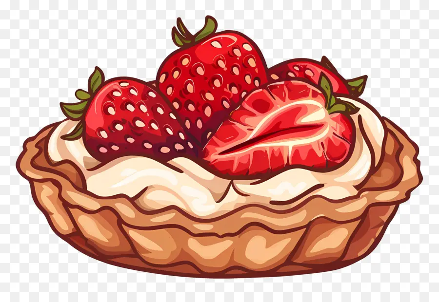 Pastel De Fresa，Tarta De Fresas PNG