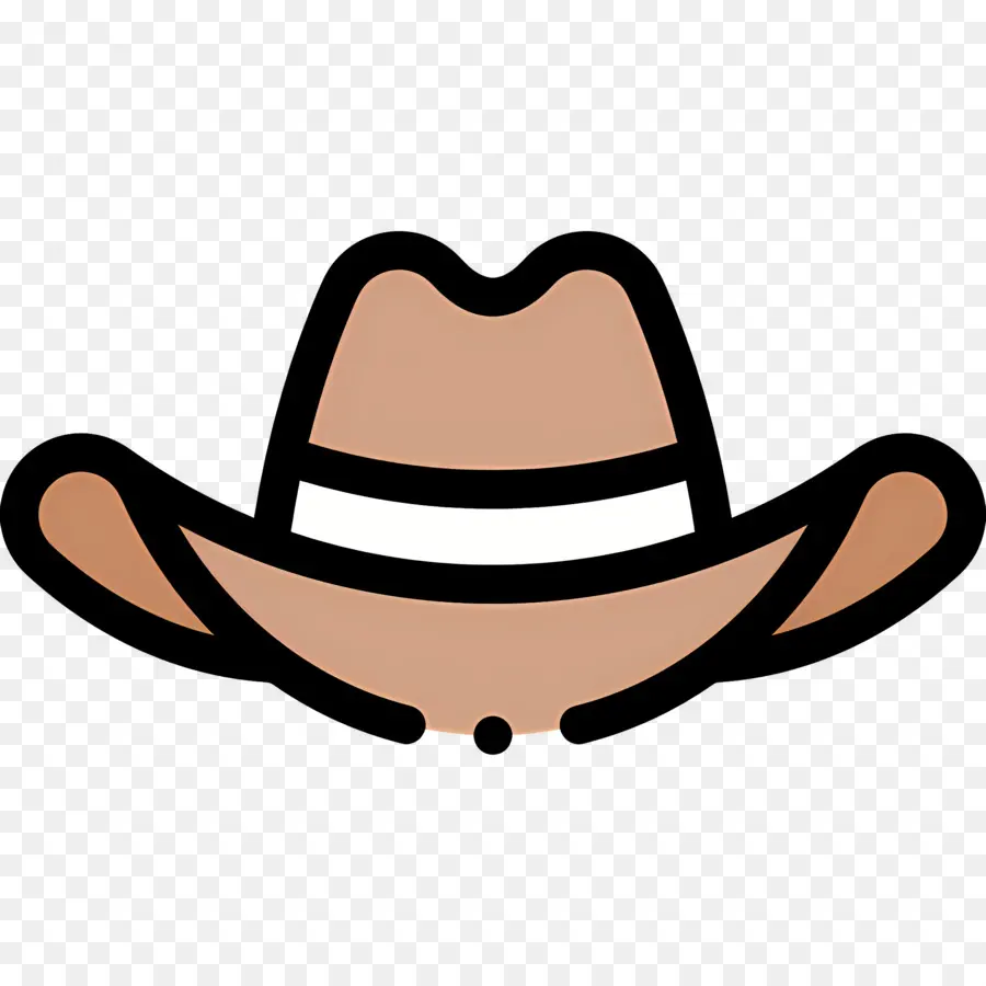 Sombrero De Vaquero，Sombrero Marrón PNG