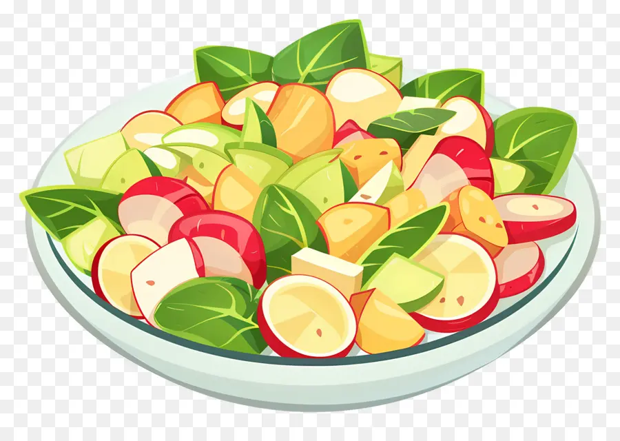 Ensalada Waldorf，Ensaladera PNG