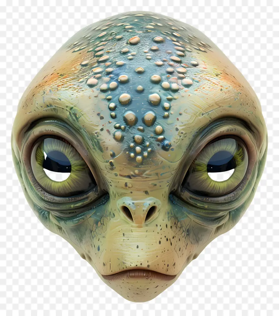 Cabeza Alienígena，Extraterrestre PNG