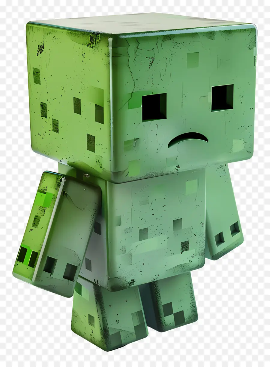 Enredadera De Minecraft，Carácter Verde PNG