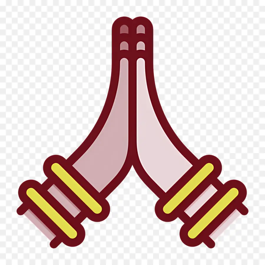 Namaste，Manos De Namasté PNG