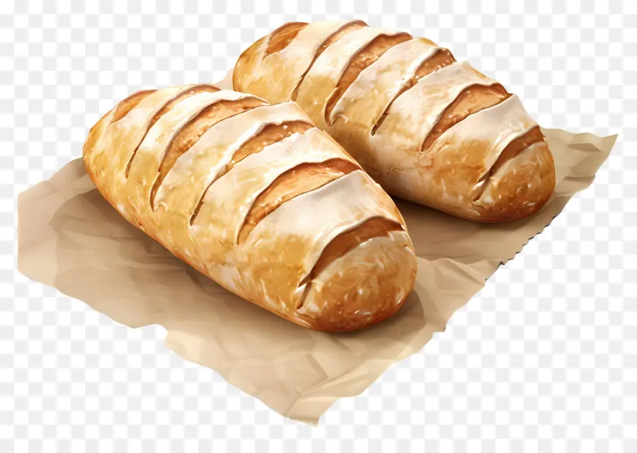 Pan Ciabatta，Hogazas De Pan PNG