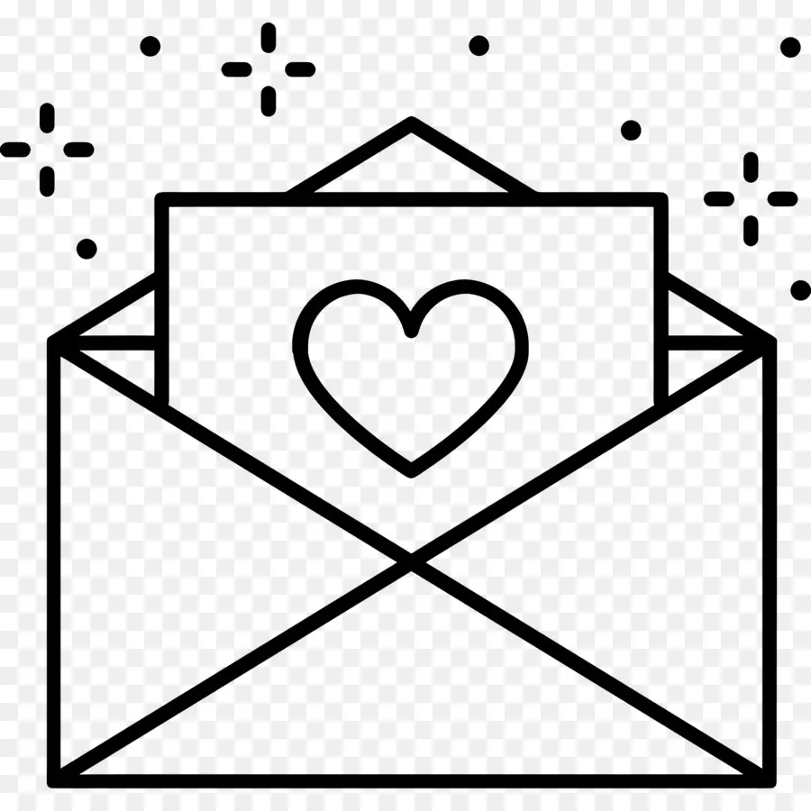 Carta De Invitación，Carta De Amor PNG