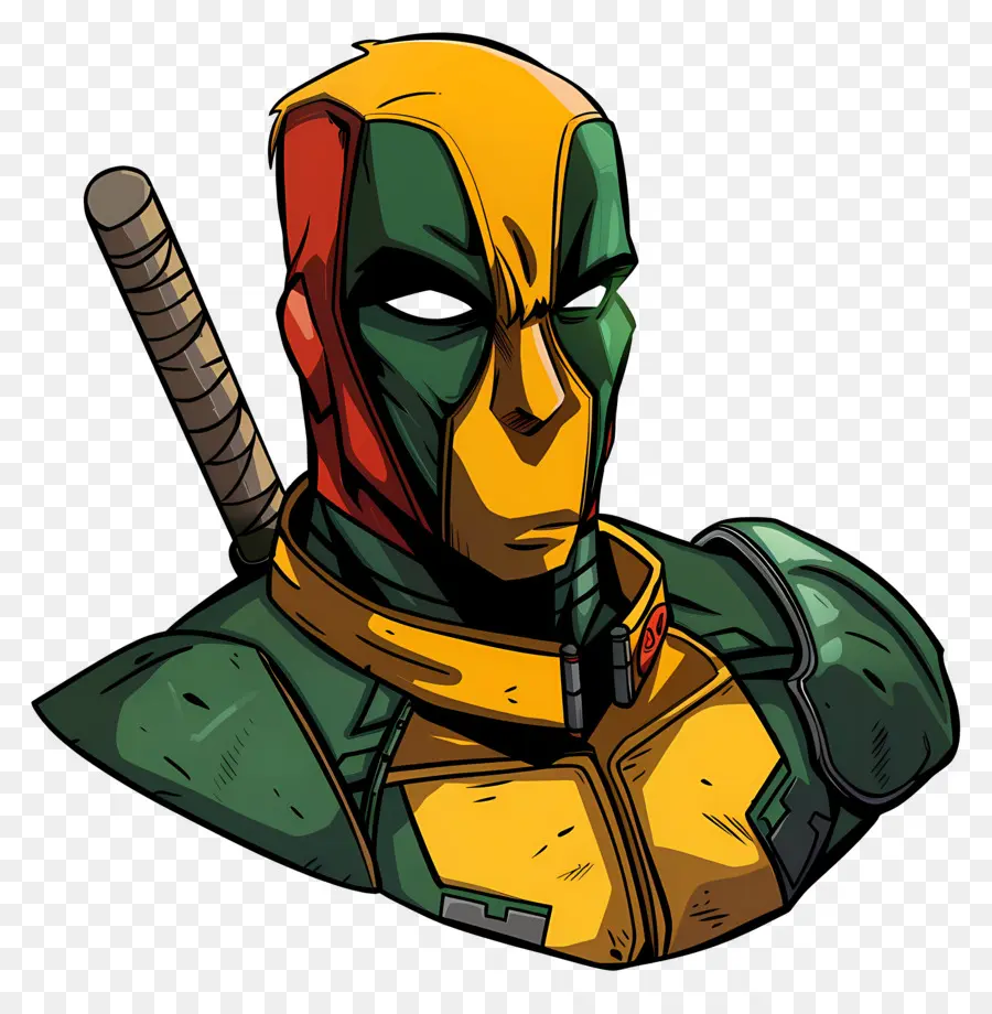 Dead Pool，Personaje Enmascarado PNG