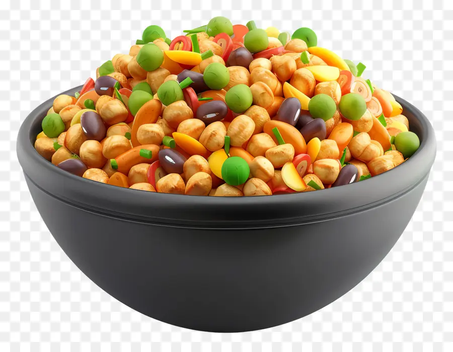 Cuenco Chana Chaat，Tazón De Bocadillos PNG