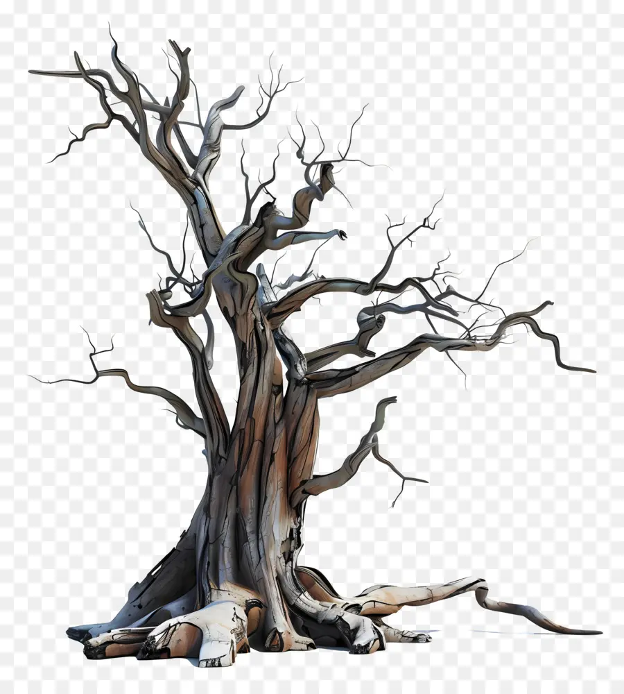 árbol Muerto，árbol Retorcido PNG