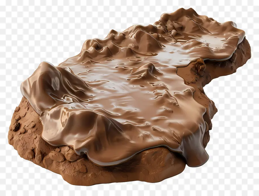 Paisaje De Barro，Chocolate PNG