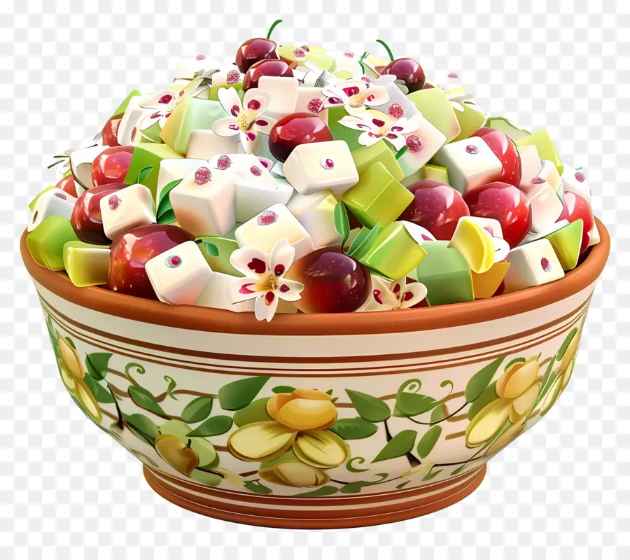 Ensalada Waldorf，Ensalada De Fruta PNG