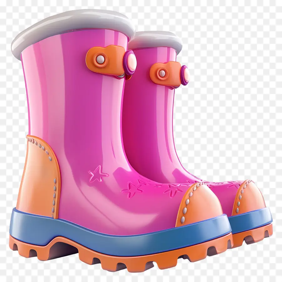 Botas，Botas Rosas PNG