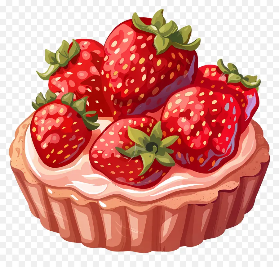 Pastel De Fresa，Tarta De Fresas PNG