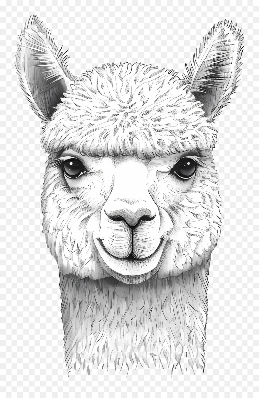 Cara De Alpaca，Llama PNG