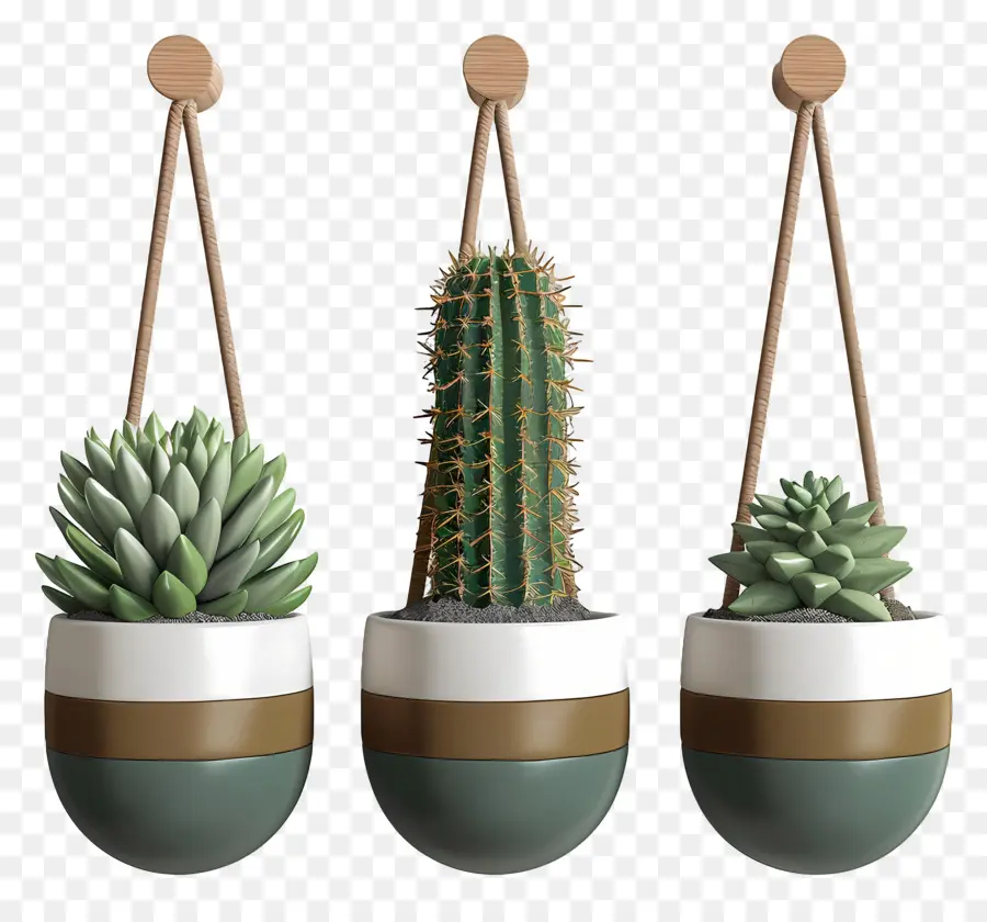 Cactus Colgantes，Plantas Colgantes PNG