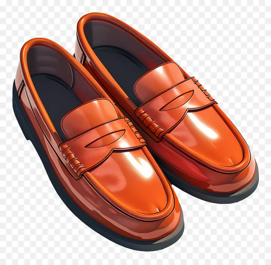 Mocasines，Mocasines Marrones PNG