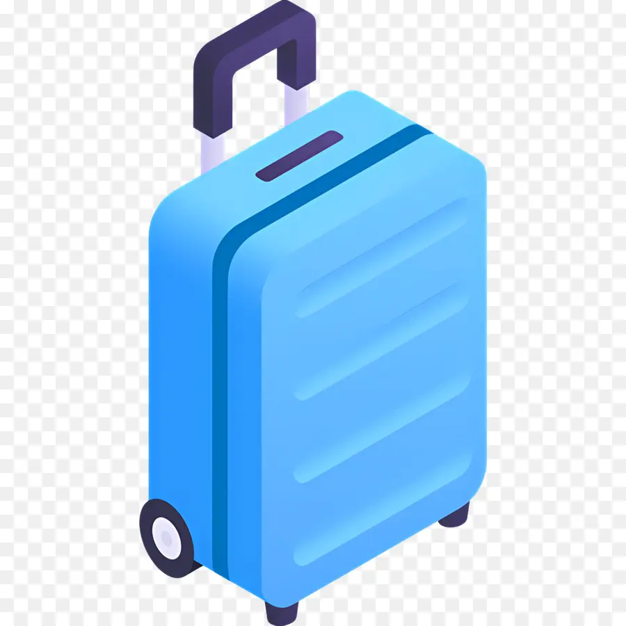 Equipaje De Viaje，Maleta Azul PNG