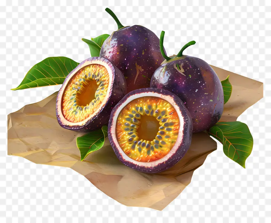 Granadilla，Frutas De La Pasión PNG