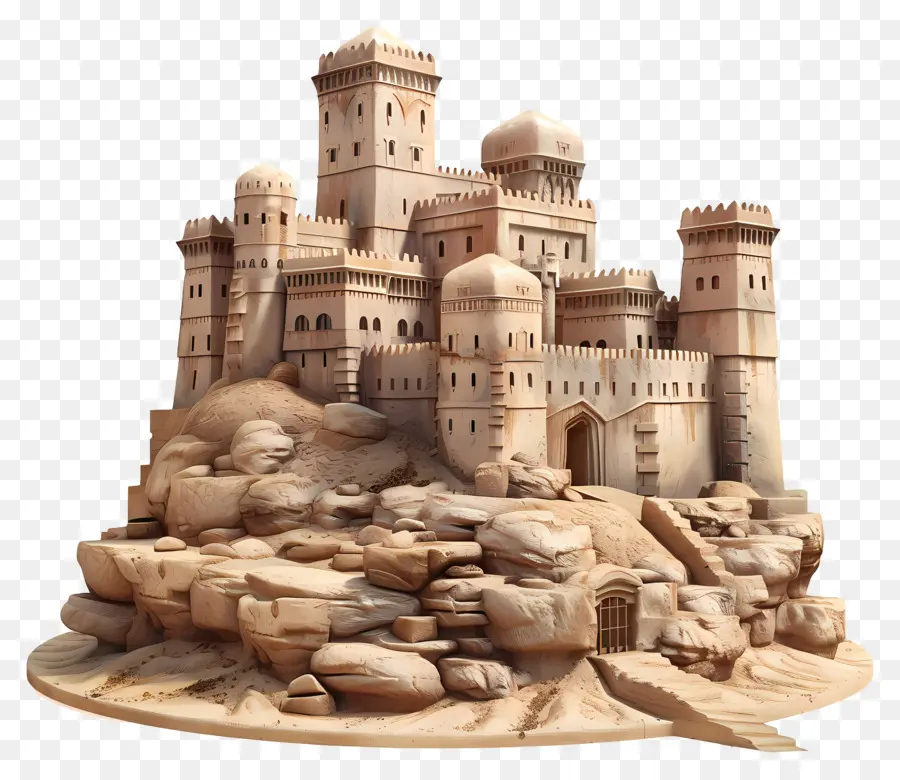 Castillo Del Desierto，Castillo De Arena PNG