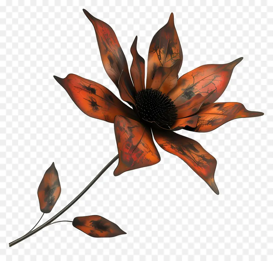 Flor Muerta，Flor Metalica PNG