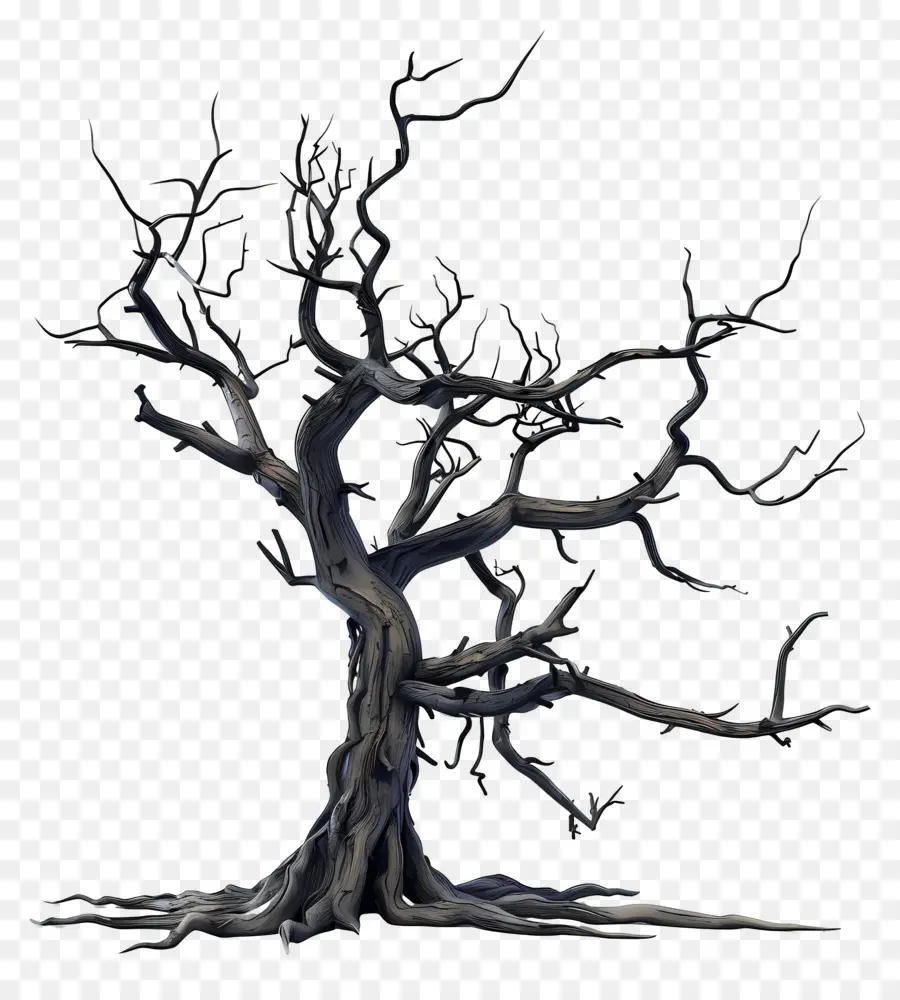 árbol Muerto，árbol Retorcido PNG