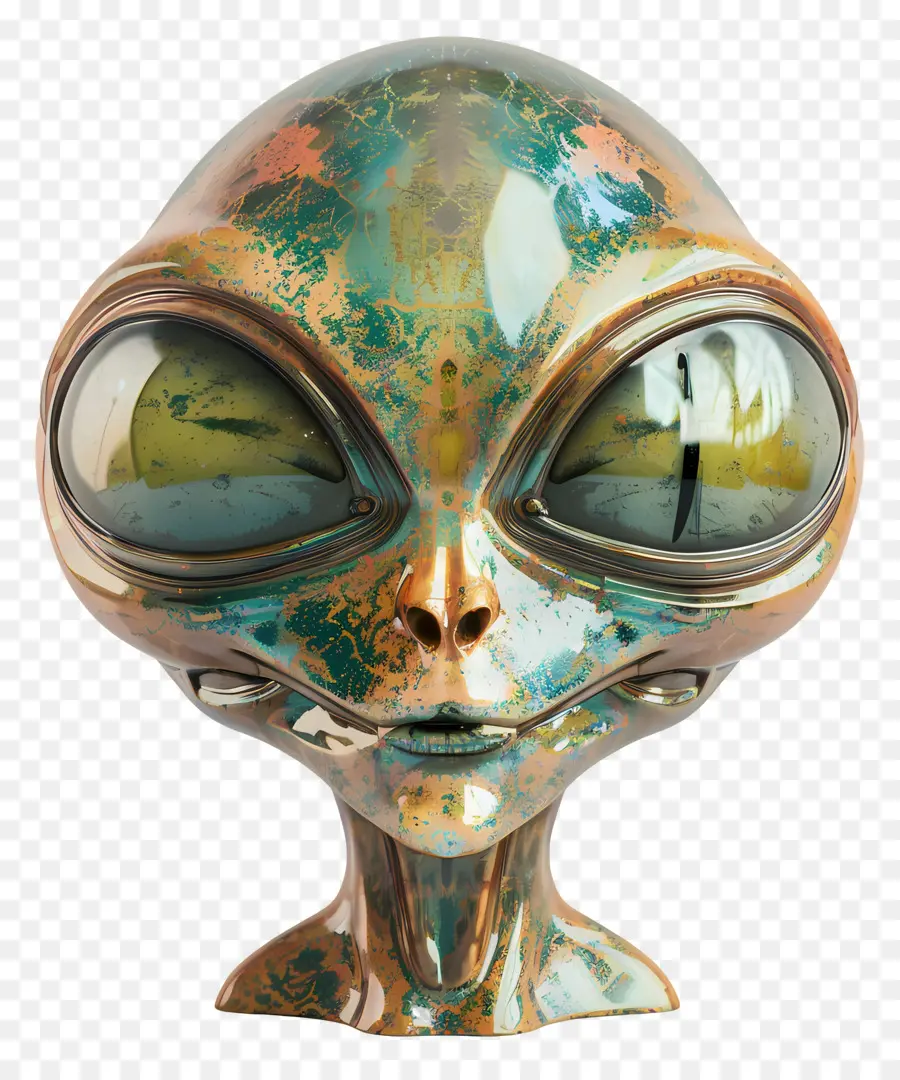 Cabeza Alienígena，Extraterrestre PNG