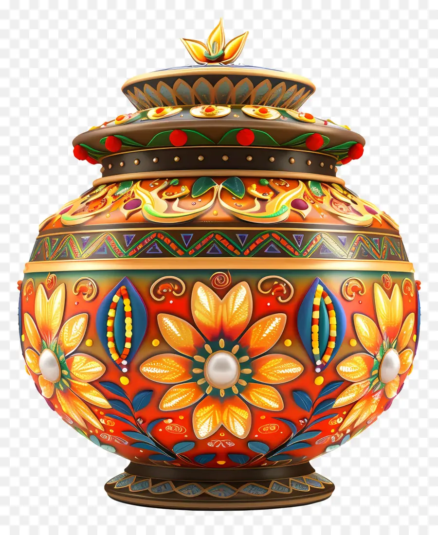 Puya Kalash，Florero Decorativo PNG