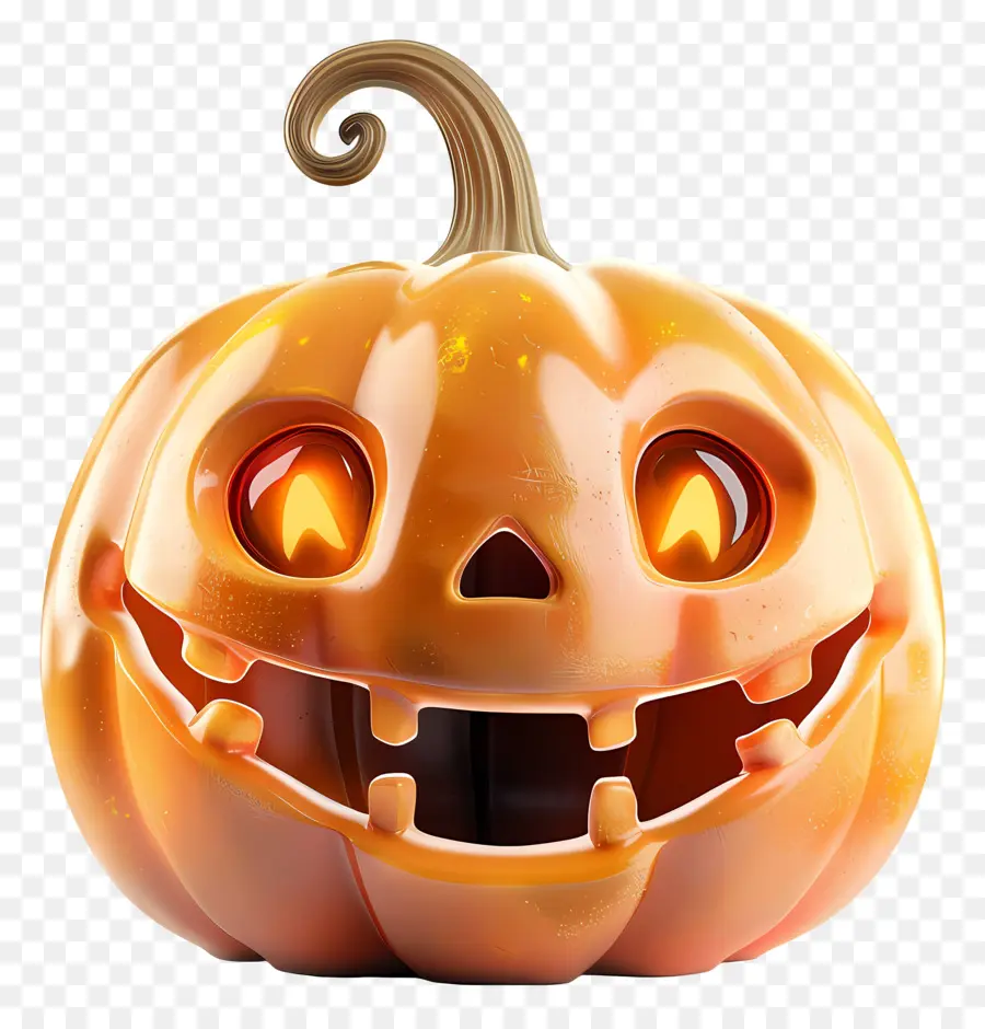 Linda Calabaza De Halloween，Calabaza Enojada PNG