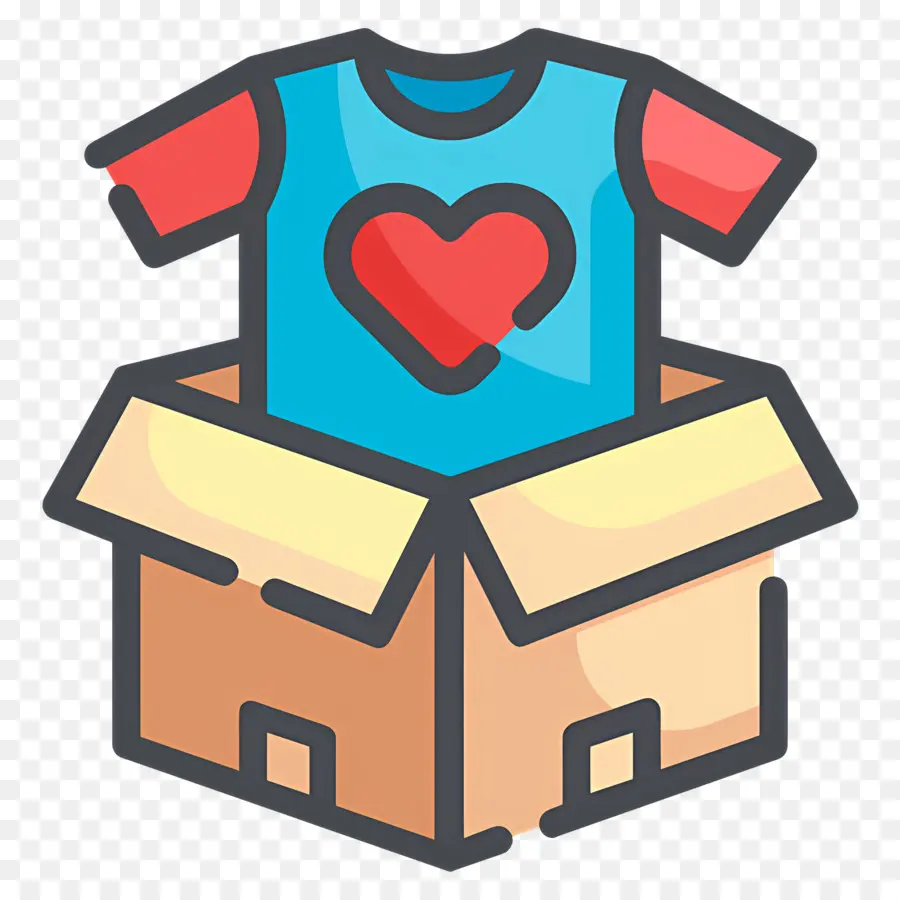 Caja De Ropa，Camiseta PNG