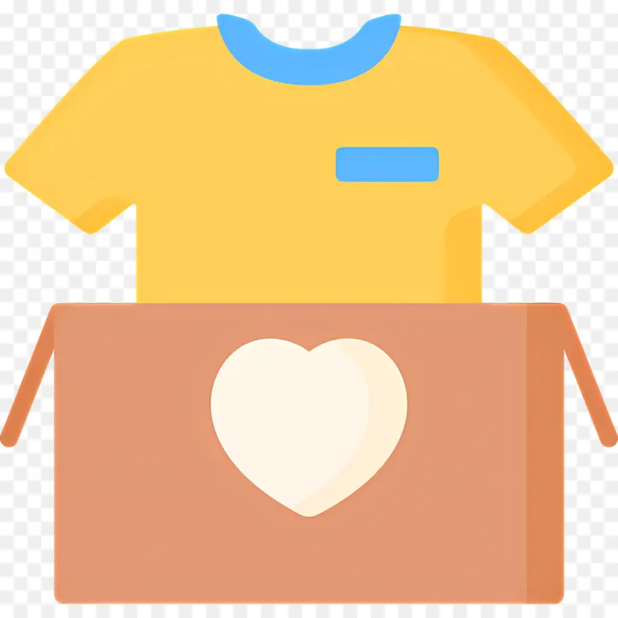 Caja De Ropa，Donación De Ropa PNG