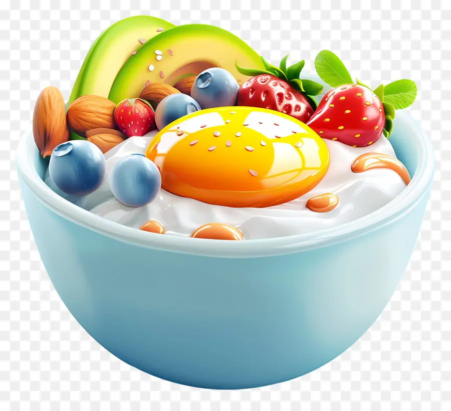 Tazón De Desayuno，Frutero PNG