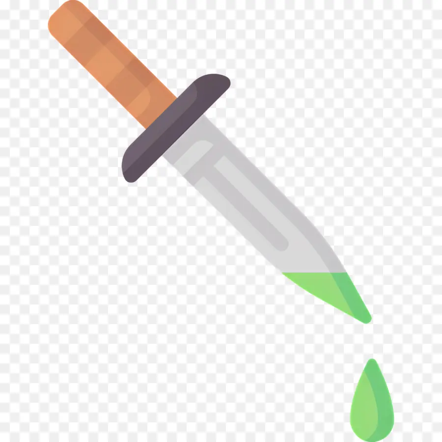 Daga，Cuchillo Con Liquido Verde PNG