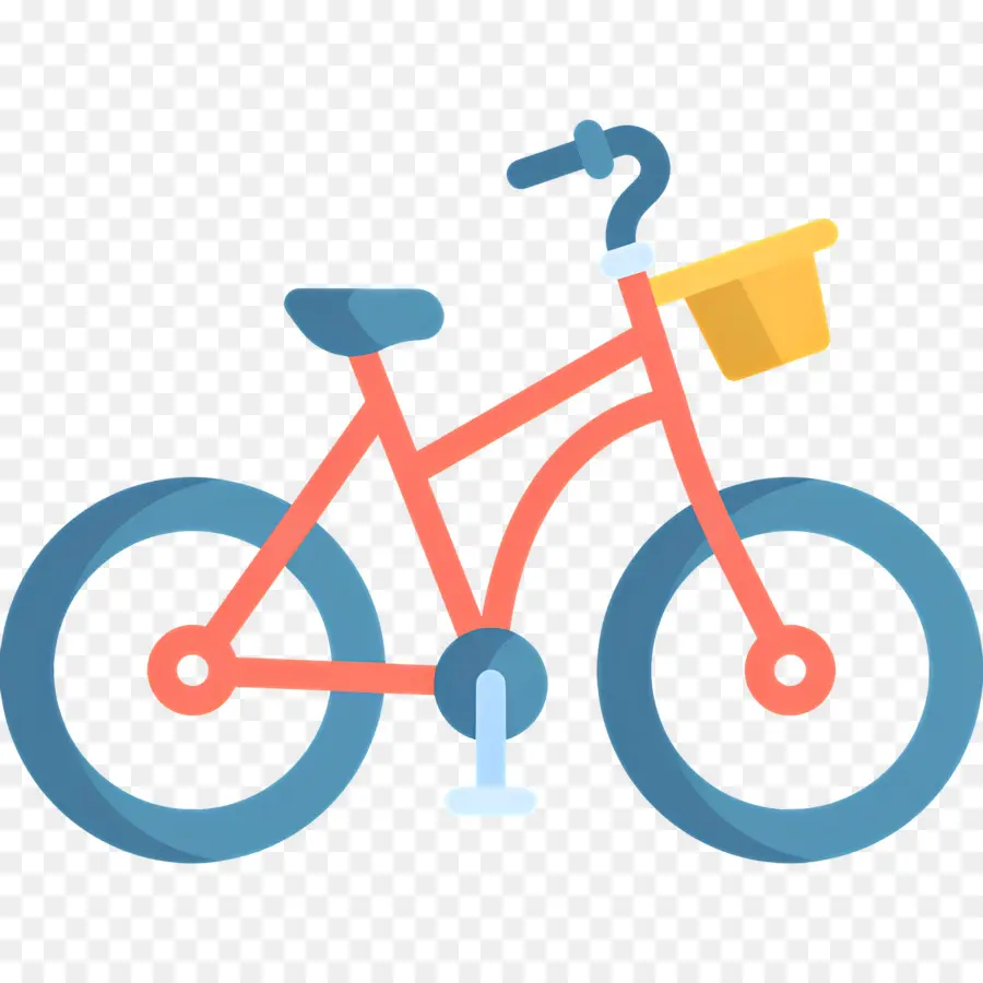 Bicicleta，Bicicleta Amarilla PNG