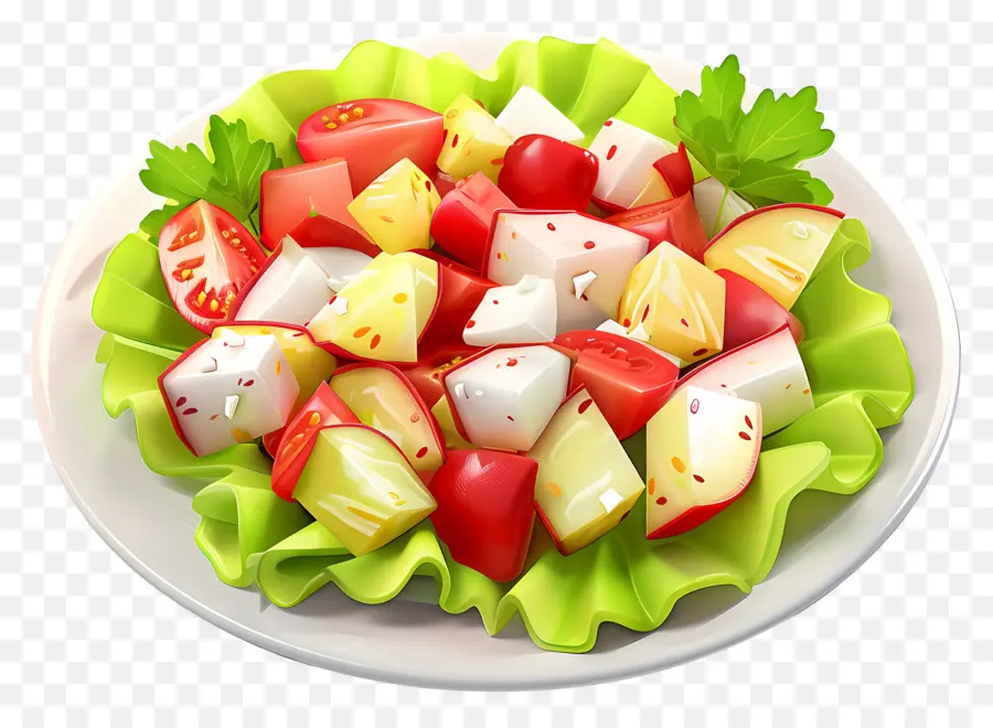 Ensalada Waldorf，Ensalada PNG